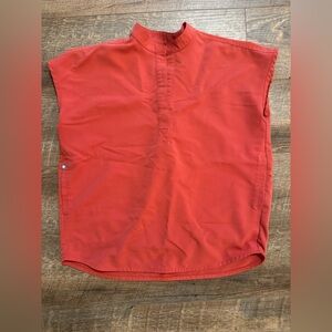 Figs Rafaela Scrup Top - Color Clay